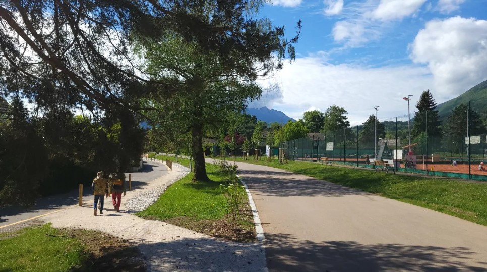 Vue voie verte