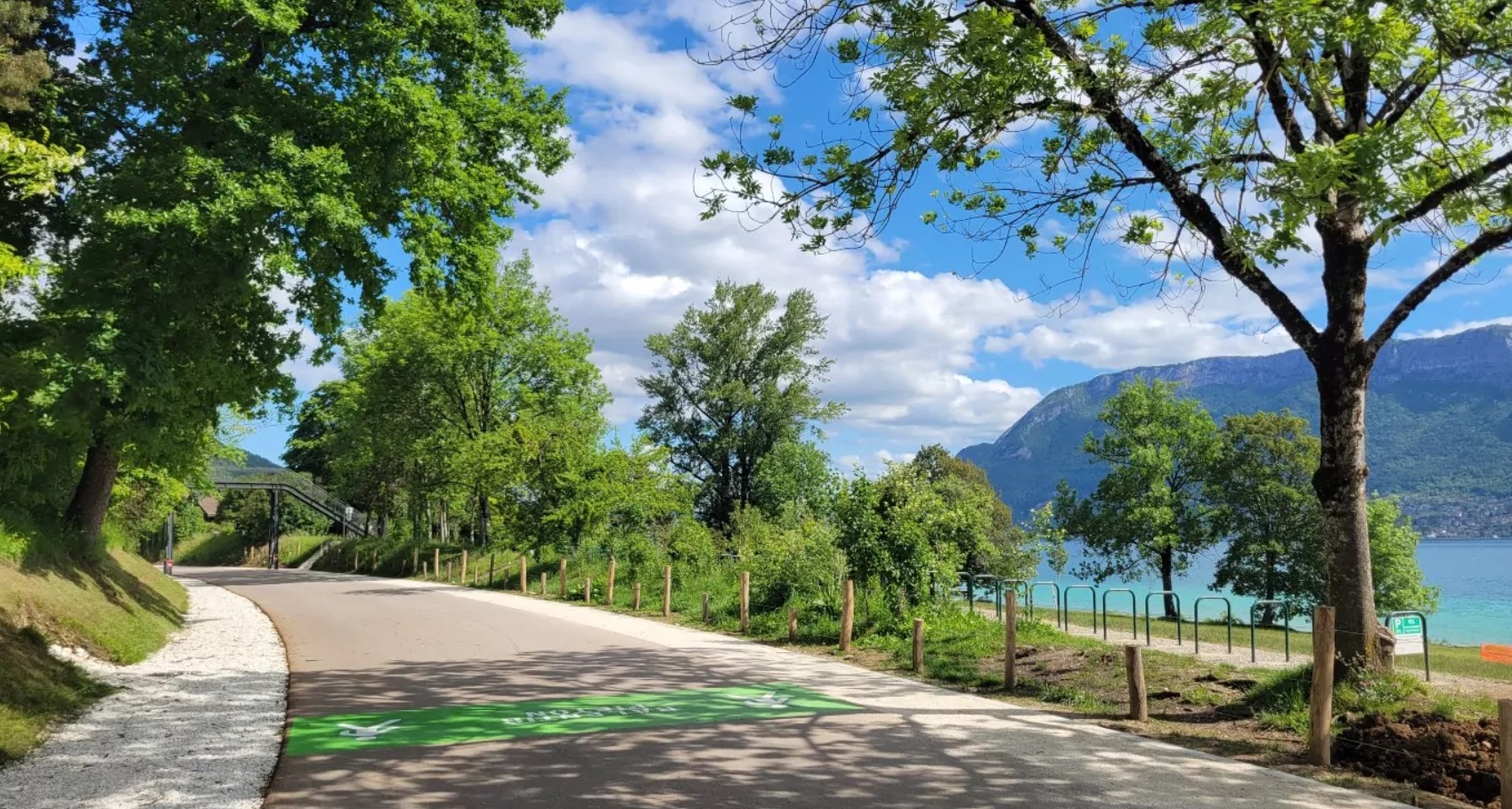 Vue voie verte