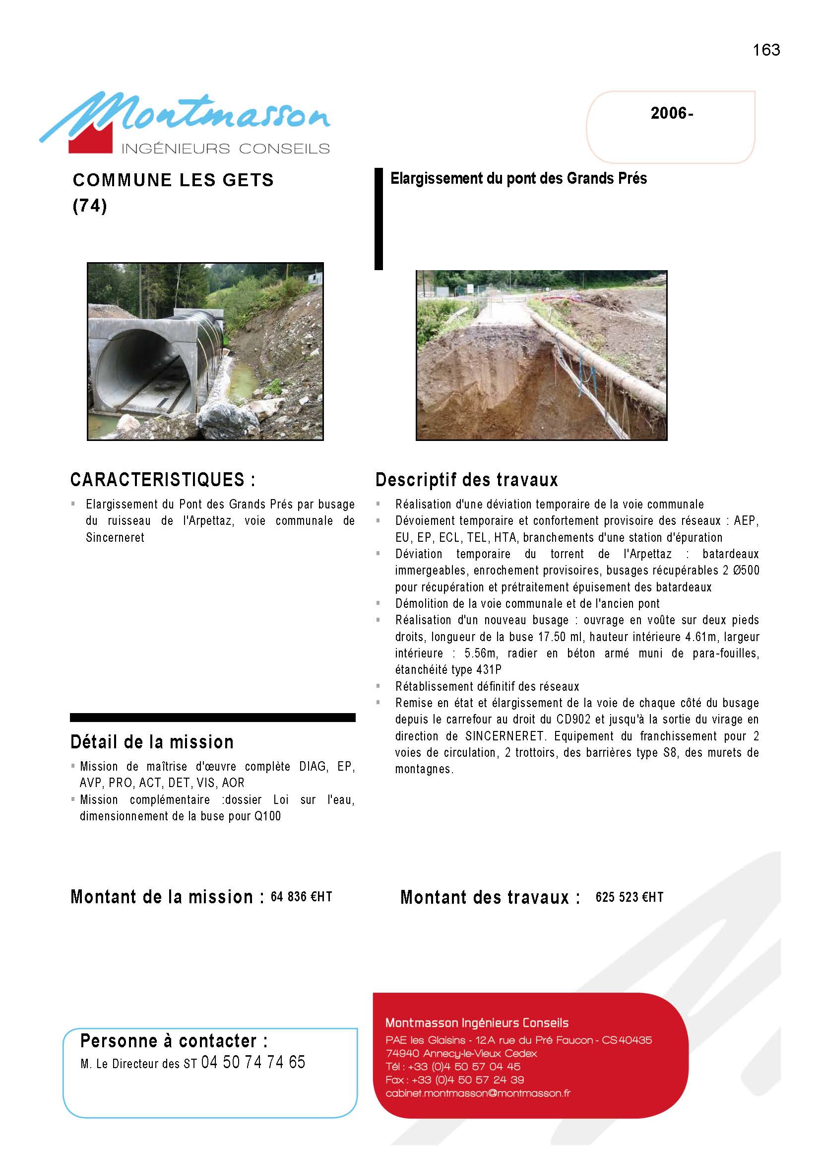 LES GETS PONT DES GRANDS PRES